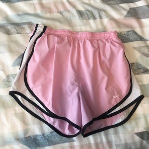 Pink Nike Dri-fit Tempo Running Shorts